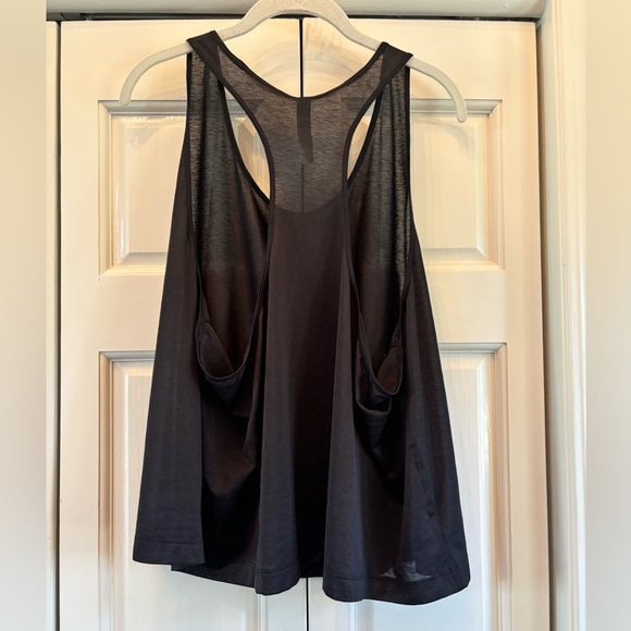 Athleta, tissue weight black tank, 2XL - Picture 2 of 8